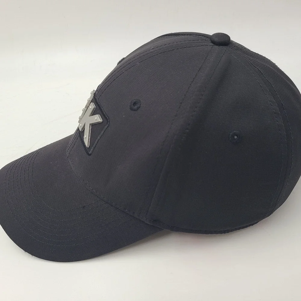 Calvin Klein Hat Strapback Black Polyester Adjustable Casual Everyday Wear Men‎